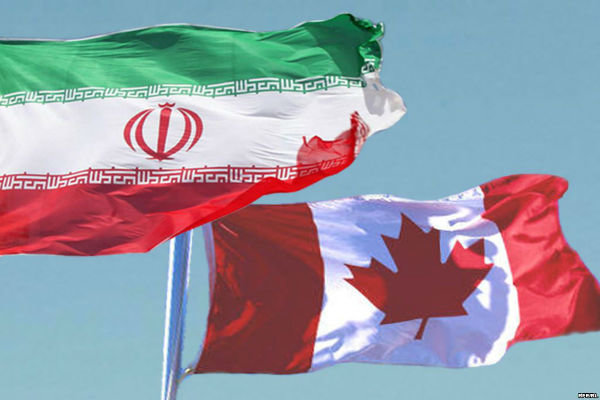 پرچم ایران و کانادا 