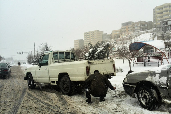 یخبندان در تبریز