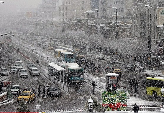 برف مشهد