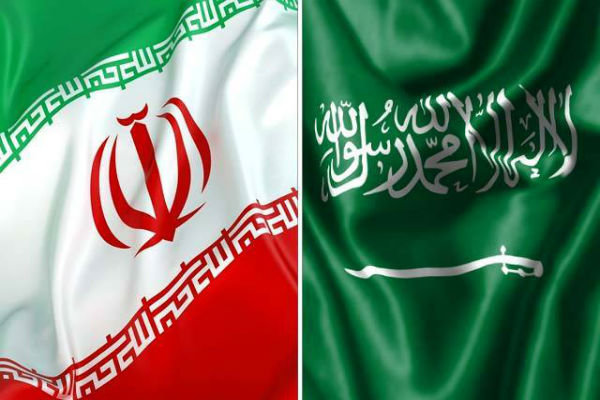 پرجم ایران و عربستان