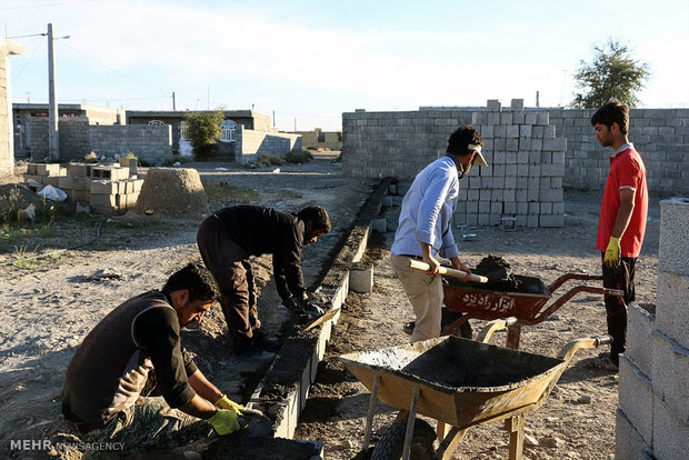 اردوی جهادی دانشجویان در هشت بندی