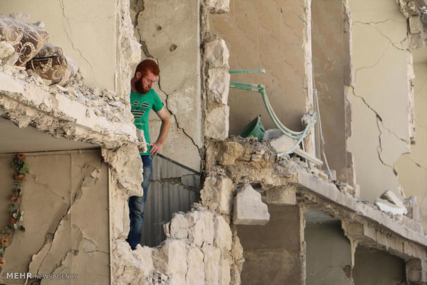 ۴۶ شهید و زخمی در حملات تروریست ها به مناطق مسکونی حلب