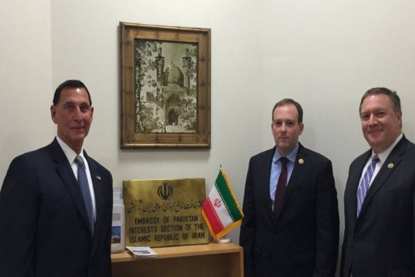 نمایندگان آمریکا در دفتر حافظ منافع ایران
