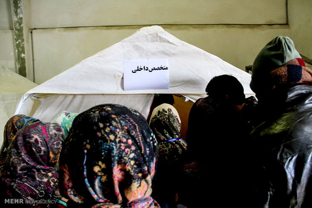 مراسم اختتامیه بیمارستان صحرایی در منطقه محروم و مرزی کرند 