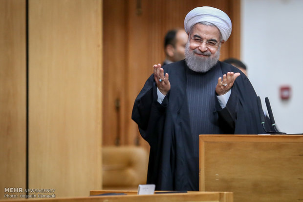 همایش ملی زنان،اعتدال و توسعه با حضور حجت الاسلام حسن روحانی رئیس جمهور
