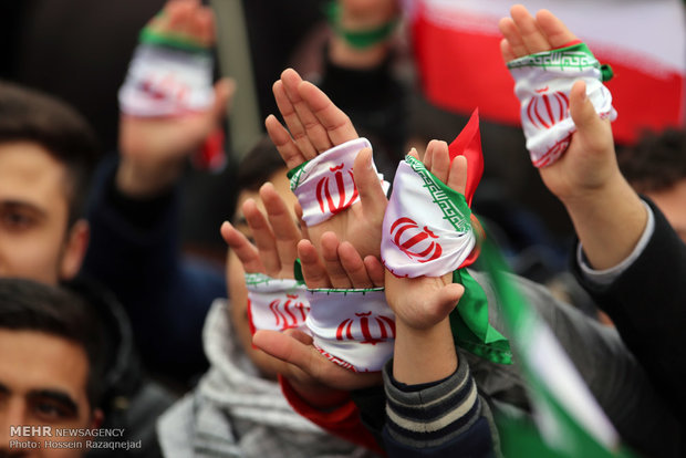ساعات اولیه راهپیمایی یوم الله ۲۲بهمن در تهران