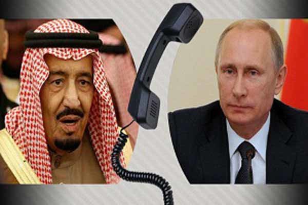 گفتگوی تلفنی پوتین ملک سلمان