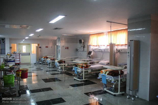 مراسم افتتاح بیمارستان ۹۷ تختخوابی شفای تاکستان