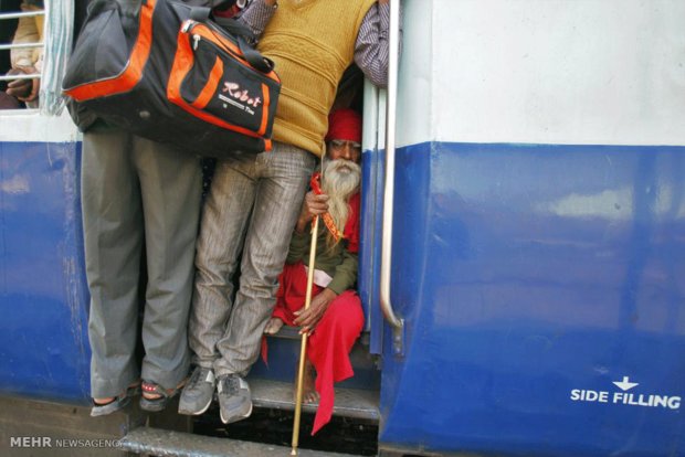 قطار در هند عکس هند زندگی در هند اخبار هند
