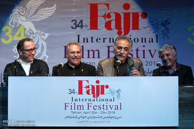 نشست خبری سی و چهارمین جشنواره جهانی فیلم فجر