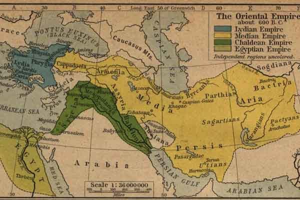 نقشه قدیمی ایران