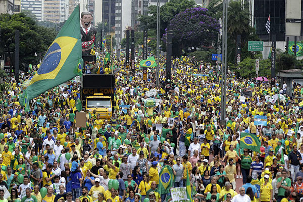 تظاهرات برزیل