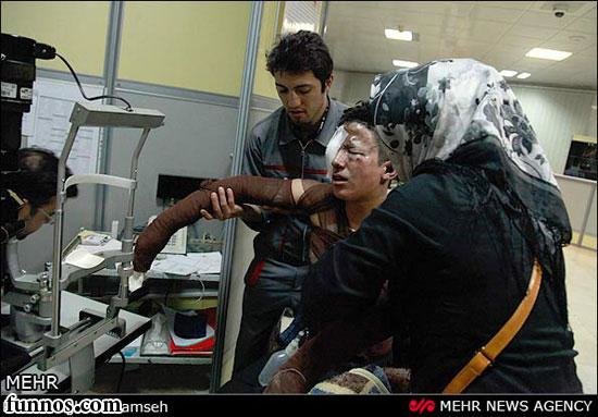 ۱۳۶ مصدوم حوادث چهارشنبه سوری در البرز/چشم یک نفر تخلیه شد