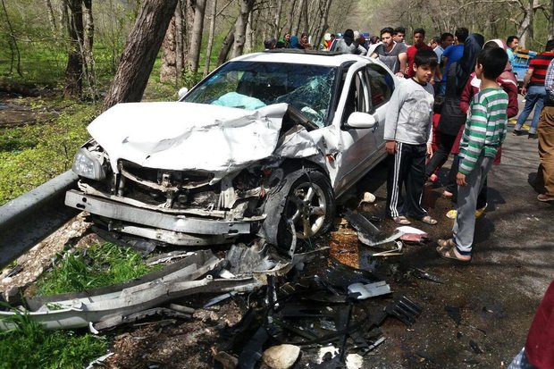 کراپشده - تصادف جاده ای