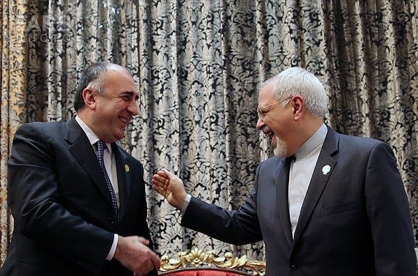 ظریف و وزیر خارجه آذربایجان