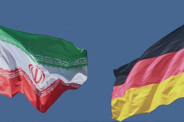 پرچم ایران و آلمان