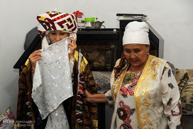 قزاق ها عکس عروسی عکس عروس زیبا عروسی سنتی دختر قزاق اخبار گلستان