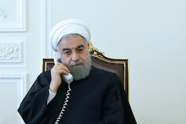 روحانی پیروزی ملت سوریه در آزادسازی حلب را به بشار اسد تبریک گفت کابینه یازدهم.jpg