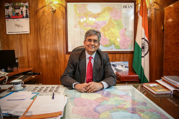 گفتگو سائوراب کومار سفیر هند در ایران با خبرگزاری مهر
