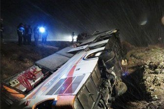مقصر بودن نیمی از رانندگان اتوبوس در تصادفات فوتی و جرحی