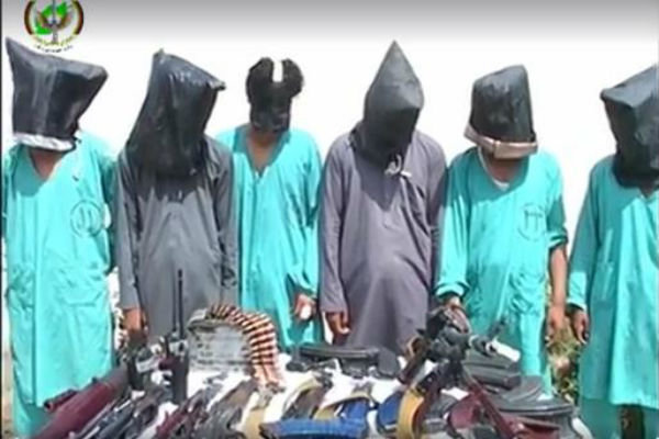 دستگیری اعضای طالبان