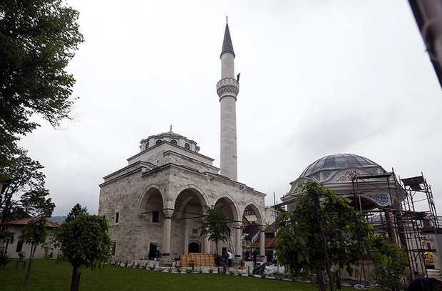 بازگشایی یک مسجد تاریخی در پایتخت بوسنی و هرزگوین