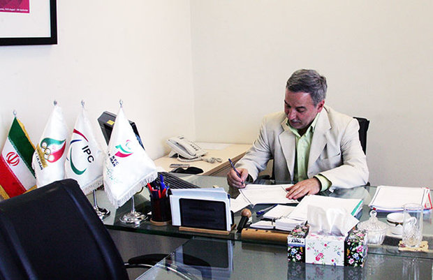 مسعود اشرفی: منتظر ابلاغ اساسنامه اصلاحی کمیته پارالمپیک هستیم