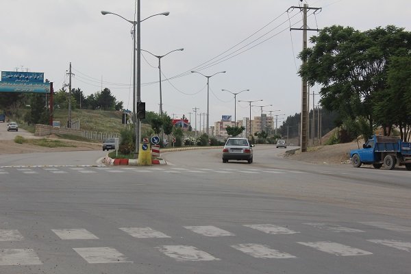 بولوار خیابان دانشگاه در بجنورد