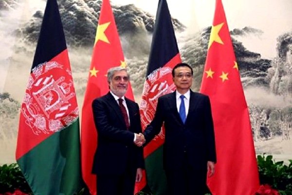 چین. افغانستان