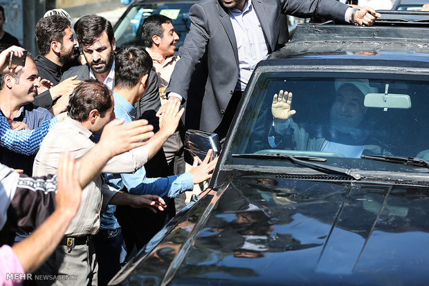 سفر حسن روحانی رئیس جمهور به مهاباد