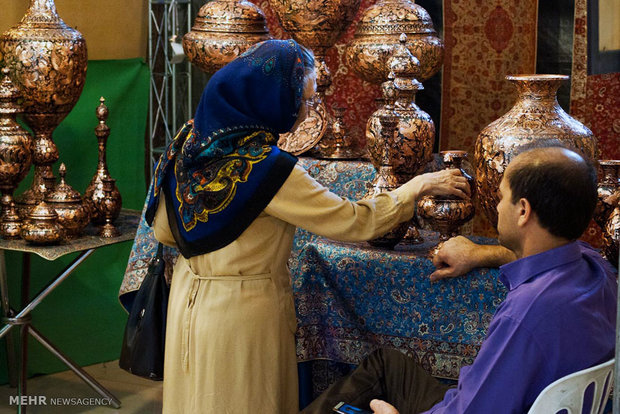 آخرین روز بیست‌وششمین نمایشگاه ملی صنایع دستی