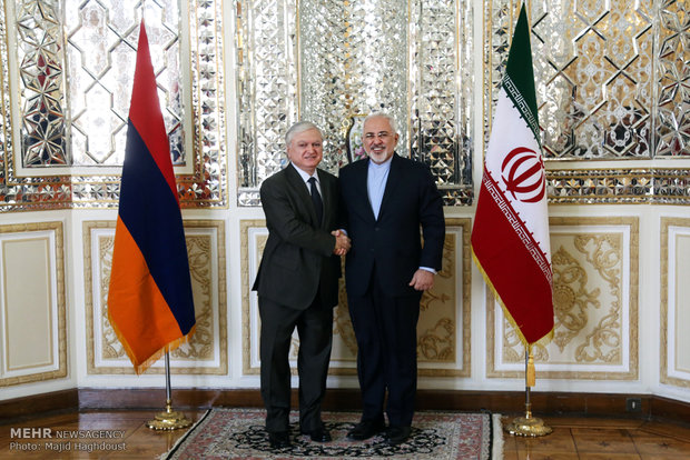 دیدار وزرای امور خارجه ایران و ارمنستان 
