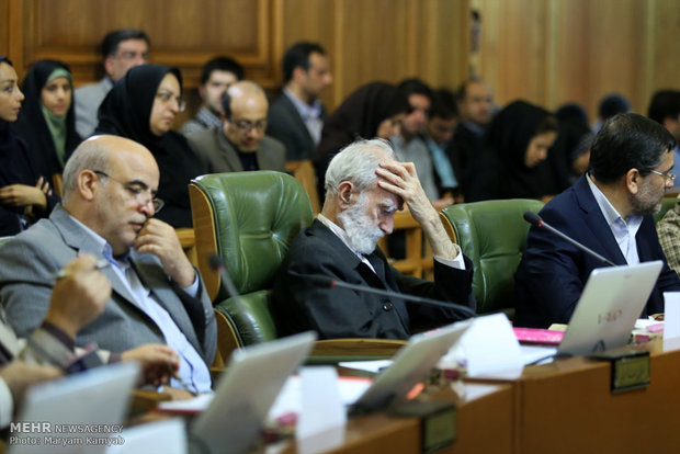 جلسه شورای اسلامی شهر تهران