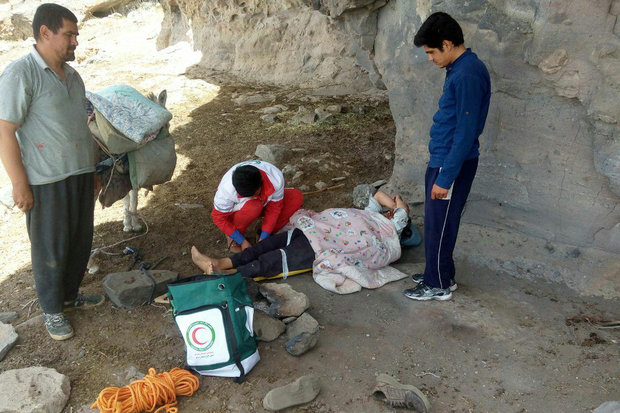 نجات چوپان گمشده از چنگال مرگ در اسکو