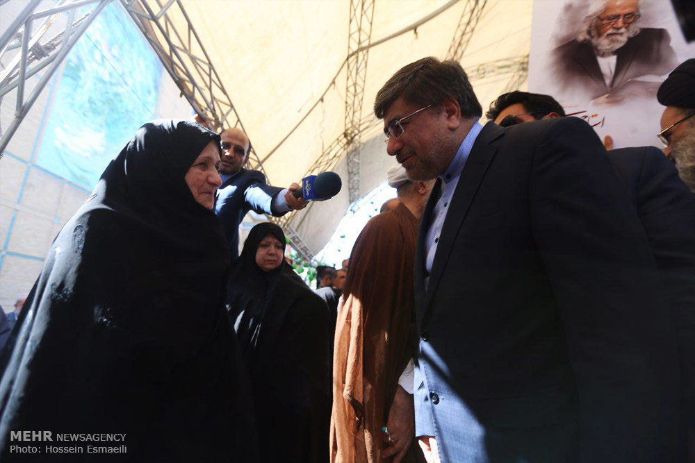 تشییع پیکر زنده یاد حمید سبزواری