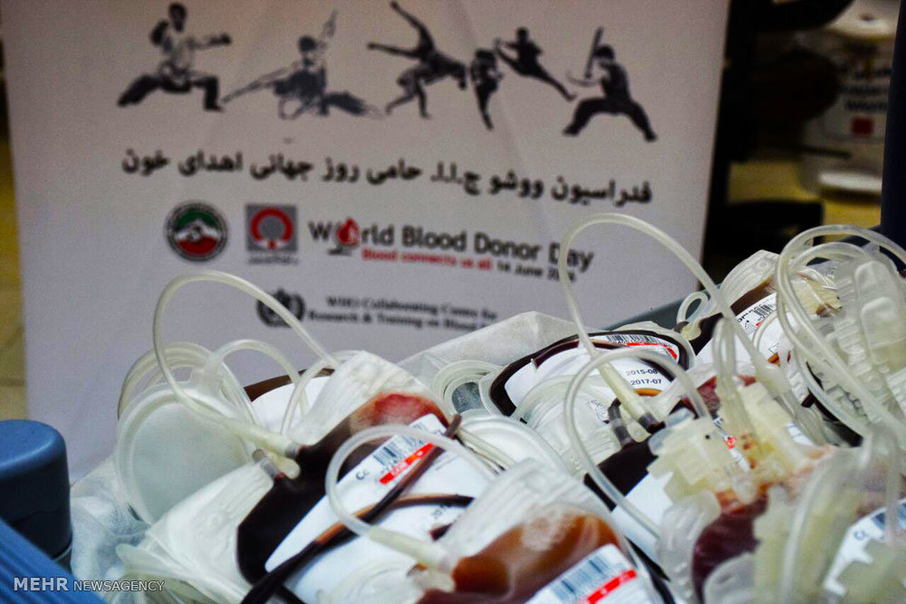 اهدا خون ووشو کاران گلستانی