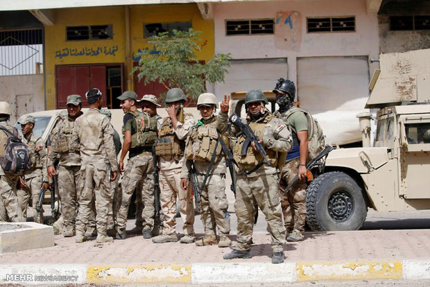 ورود نیروهای عراقی به فلوجه‎