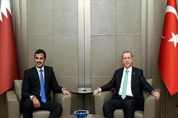 اردوغان و امیر قطر