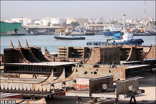 رکت صدرا بوشهر افراماکس کشتی سازی