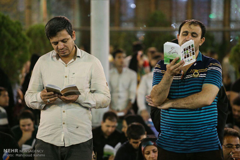 مراسم احیای شب نوزدهم ماه رمضان در حرم شاه عبدالعظیم الحسنی(ع)