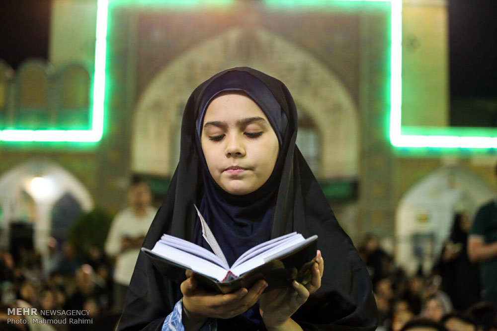 مراسم احیای شب نوزدهم ماه رمضان در حرم شاه عبدالعظیم الحسنی(ع)
