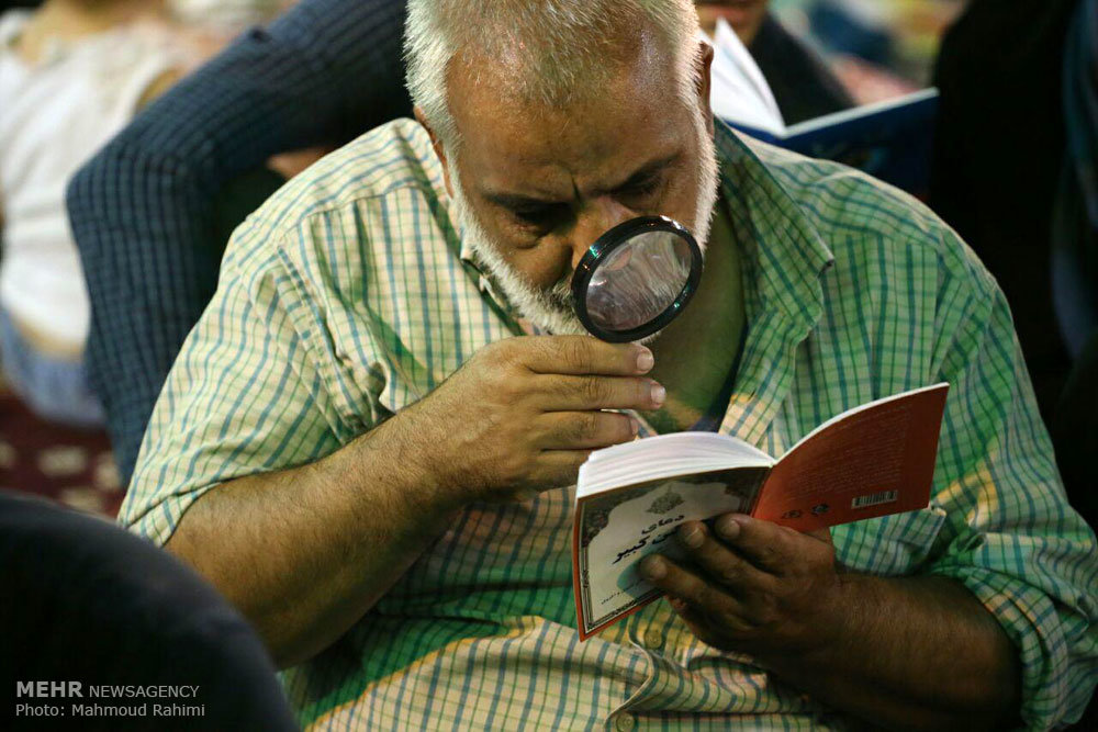 مراسم احیای شب نوزدهم ماه رمضان در حرم شاه عبدالعظیم الحسنی(ع)