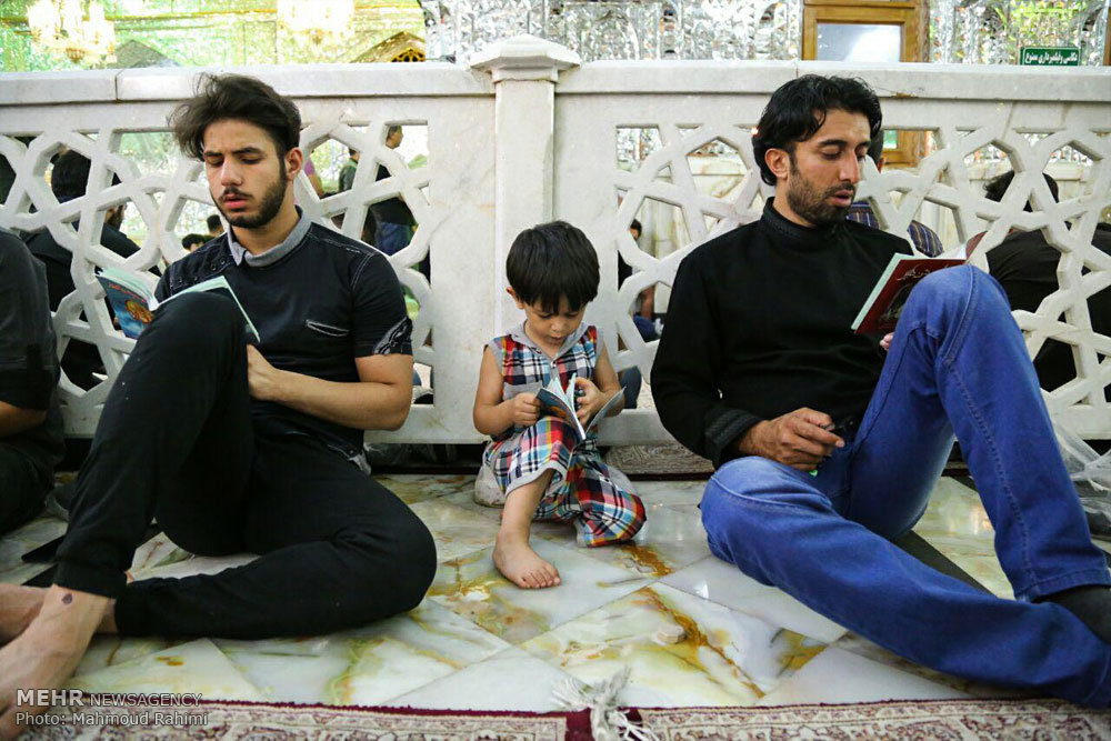 مراسم احیای شب نوزدهم ماه رمضان در حرم شاه عبدالعظیم الحسنی(ع)