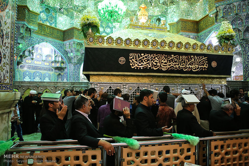 مراسم احیاء شب نوزدهم ماه مبارک رمضان در حرم حضرت معصومه(س)