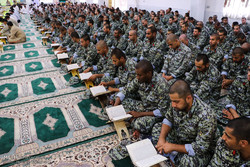 محفل انس با قرآن با حضور فرمانده نیروی دریایی ارتش
