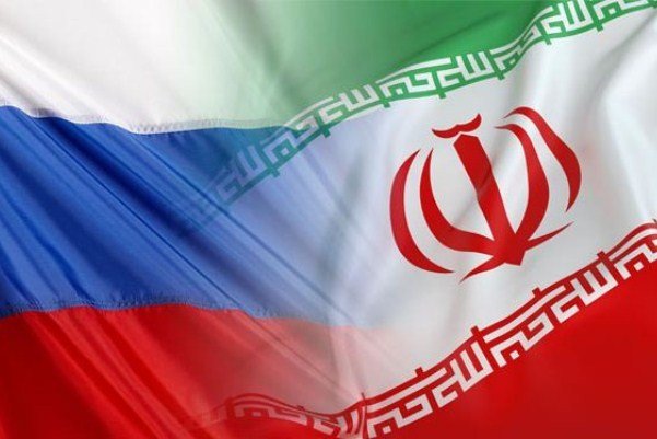 پرچم ایران و روسیه 