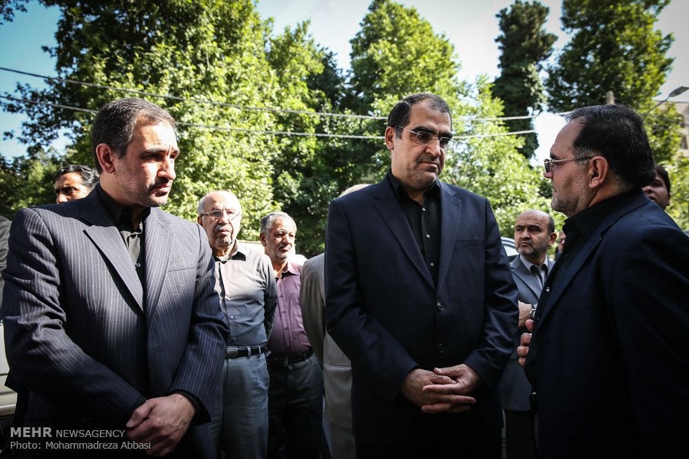 تشییع پیکر مرحوم علی دادمان