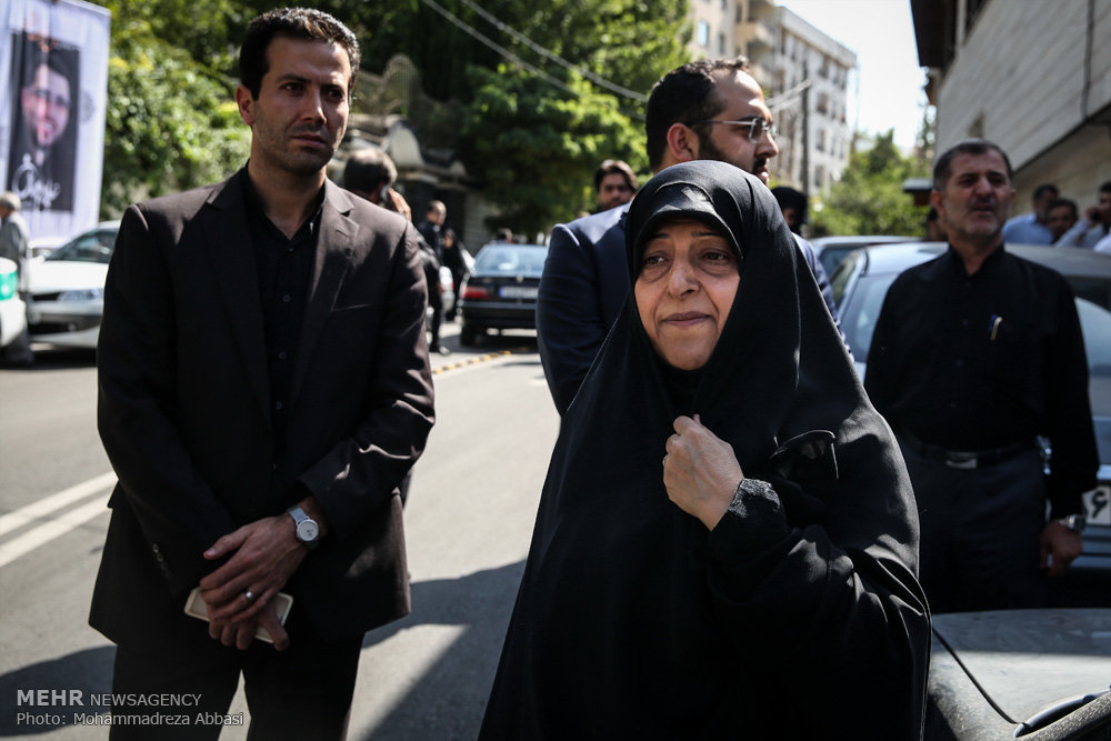 تشییع پیکر مرحوم علی دادمان