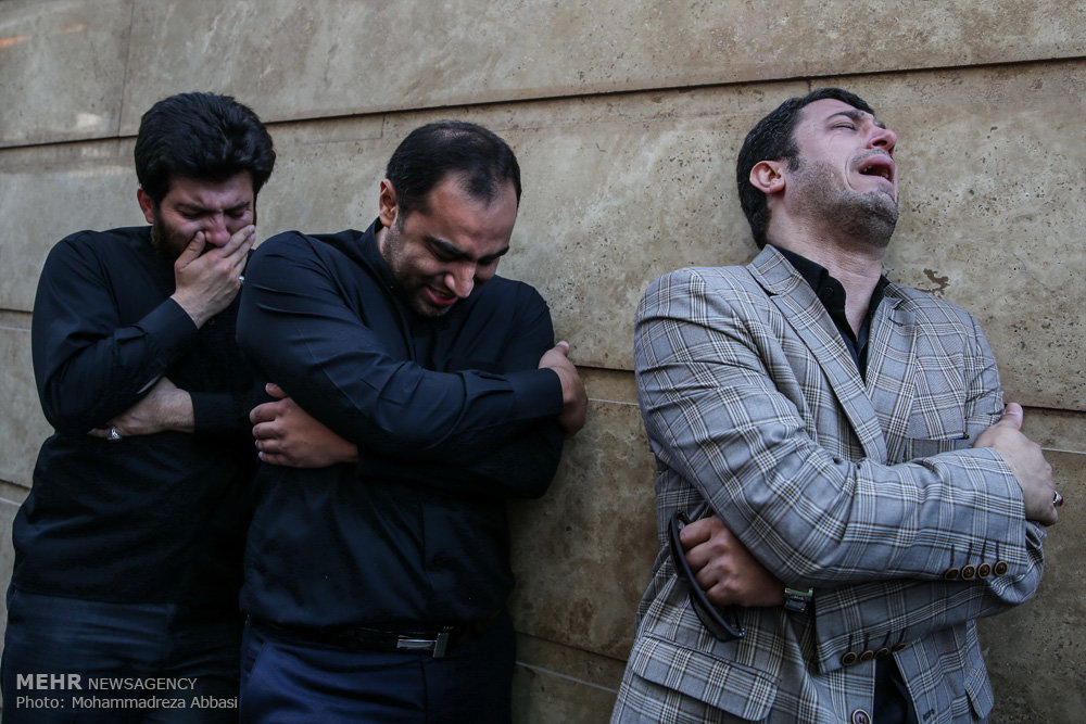 تشییع پیکر مرحوم علی دادمان