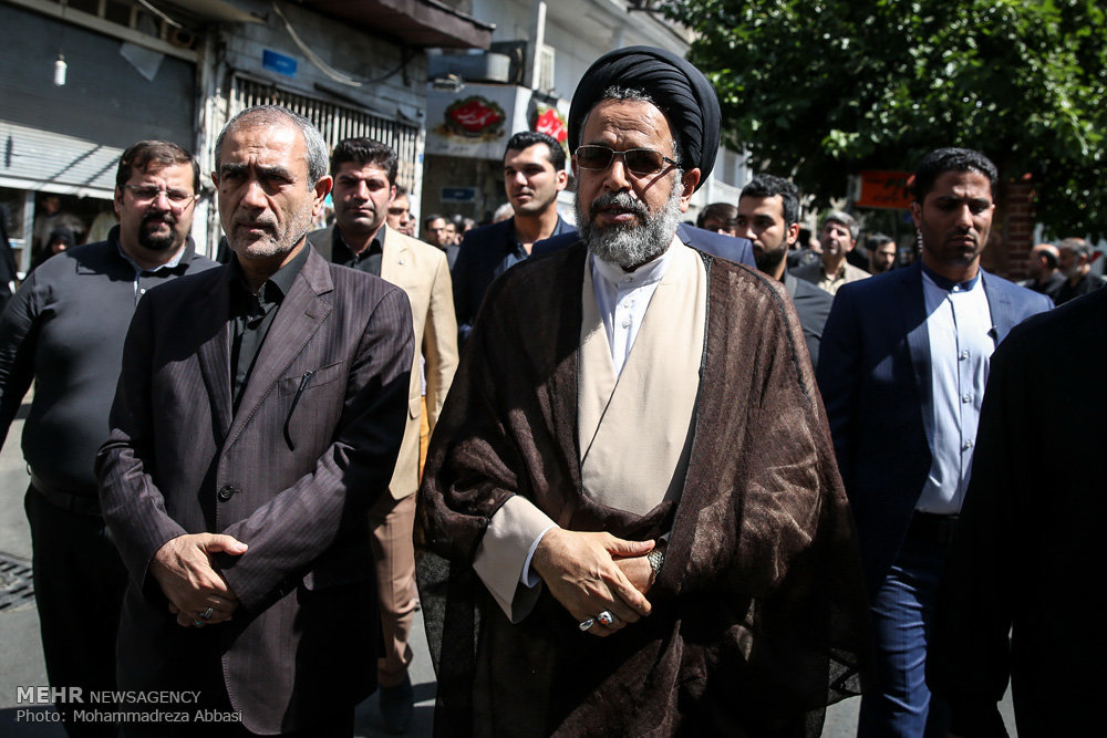 تشییع پیکر مرحوم علی دادمان